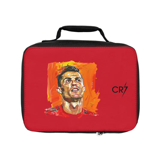 CR7 Cristiano Ronaldo Lunch Bag Dark red ⚽🥇