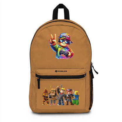 Personalized Roblox Backpack Light brown 🧵🎮