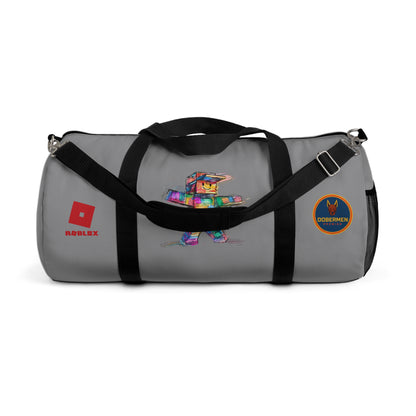 Roblox Themed Duffel Bag Grey 🧒🕹️ 👧