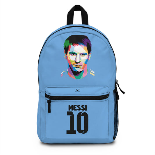 Leo Messi School Backpack for Boys Light blue 🎒🏆 ⚽
