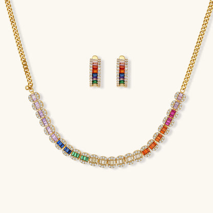 Rainbow Spectrum Jewelry Set
