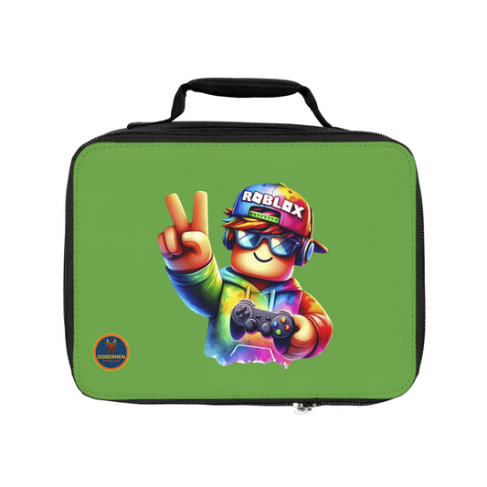 Vibrant Roblox Lunch Box Green 🌈 🎮🎒