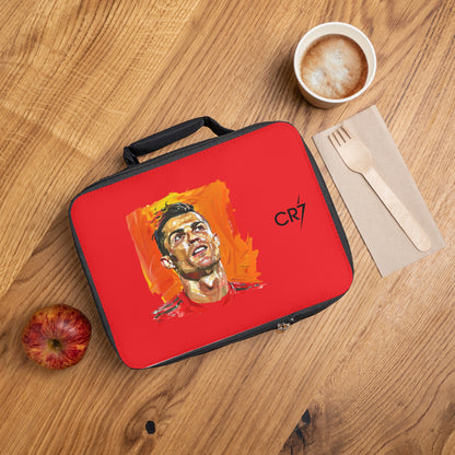 CR7 Cristiano Ronaldo Lunch Bag Red ⚽🥇