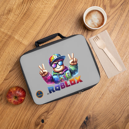 Roblox Fan Lunch Bag Light grey 🎮🎒✨