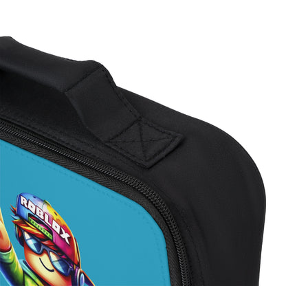Vibrant Roblox Lunch Box Turquoise 🌈 🎮🎒