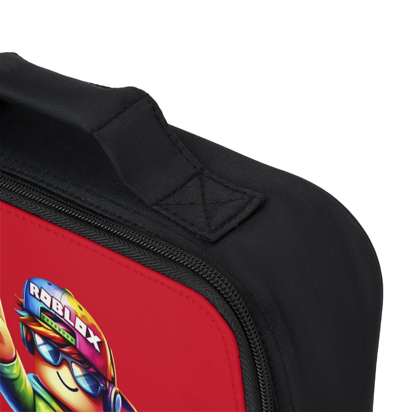 Vibrant Roblox Lunch Box Dark red 🌈 🎮🎒