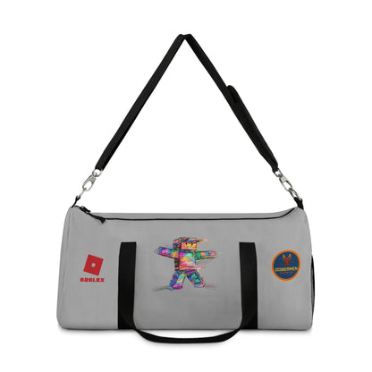 Roblox Themed Duffel Bag Light grey 🧒🕹️ 👧