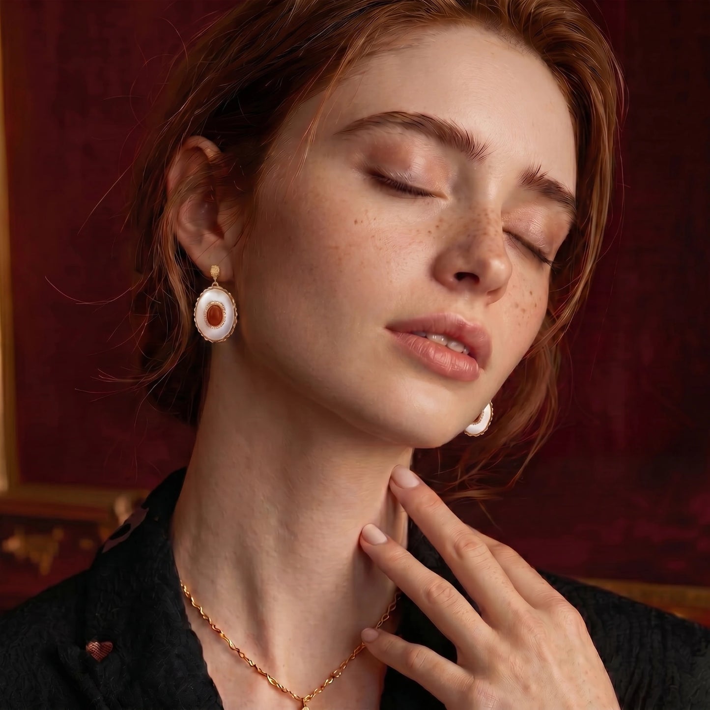 Golden Hour Drop Earrings