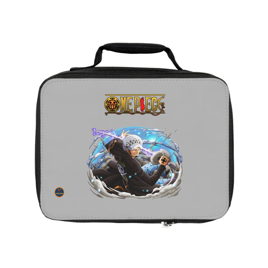 Trafalgar D. Water Law One Piece Anime Lunch Bag Light grey 🍱