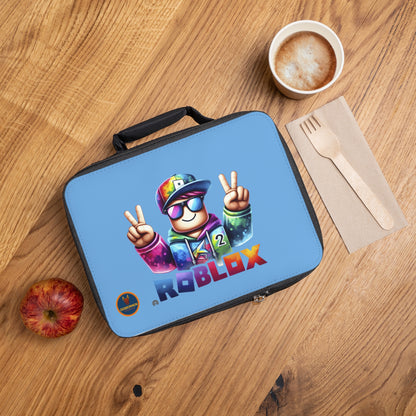 Roblox Fan Lunch Bag Light blue 🎮🎒✨