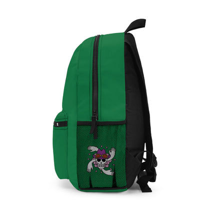 Nico Robin One Piece Premium Anime Backpack Dark green 🎒