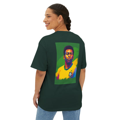 Pelé Oversized Boxy Tee | Brazil 10 Soccer Style 👕 ⚽ 🇧🇷 👑