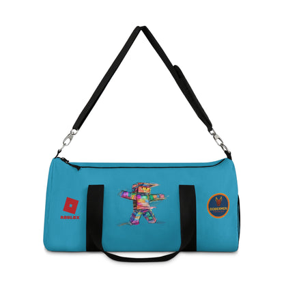 Roblox Themed Duffel Bag Turquoise 🧒🕹️ 👧