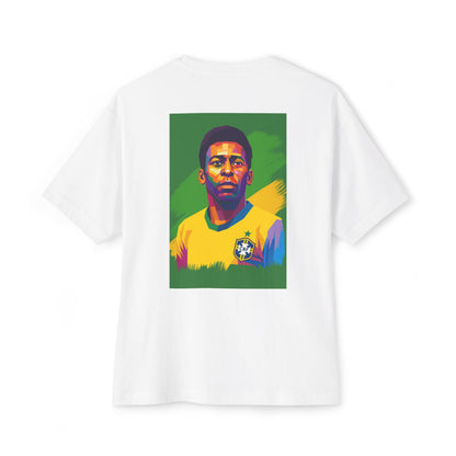 Pelé Oversized Boxy Tee | Brazil 10 Soccer Style 👕 ⚽ 🇧🇷 👑