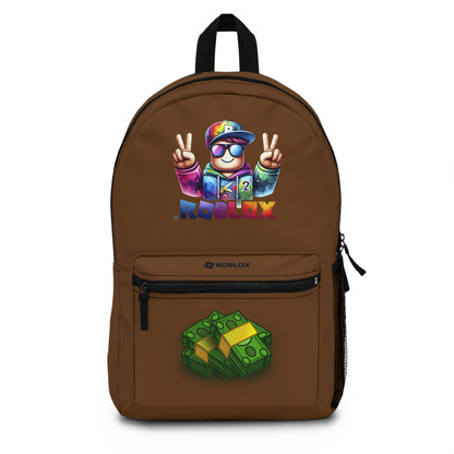 Premium Roblox School Backpack Brown 🎒✨