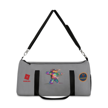 Roblox Themed Duffel Bag Grey 🧒🕹️ 👧