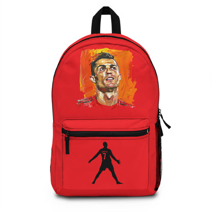 Cristiano Ronaldo CR7 Backpack Red ⚽🎒