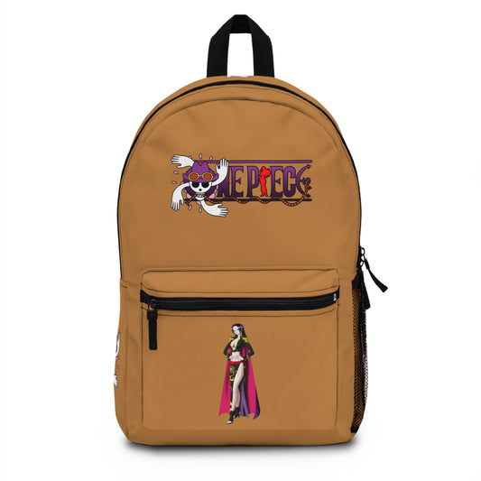 Nico Robin One Piece Premium Anime Backpack Light brown 🎒