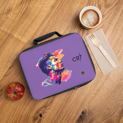Cristiano Ronaldo CR7 Thermal Lunch Bag Light purple ⚽🥶