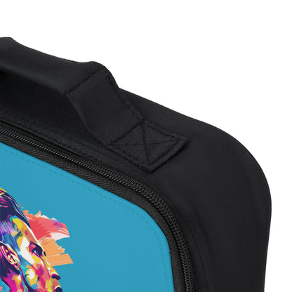 Cristiano Ronaldo CR7 Thermal Lunch Bag Turquoise ⚽🥶