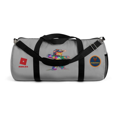 Roblox Themed Duffel Bag Light grey 🧒🕹️ 👧