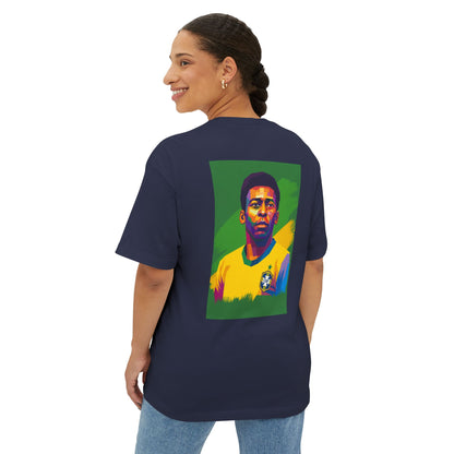 Pelé Oversized Boxy Tee | Brazil 10 Soccer Style 👕 ⚽ 🇧🇷 👑