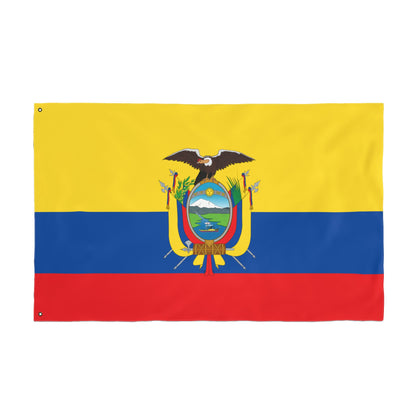 Ecuador Double-Sided Flag — Heavy Duty Outdoor Banner with Grommets