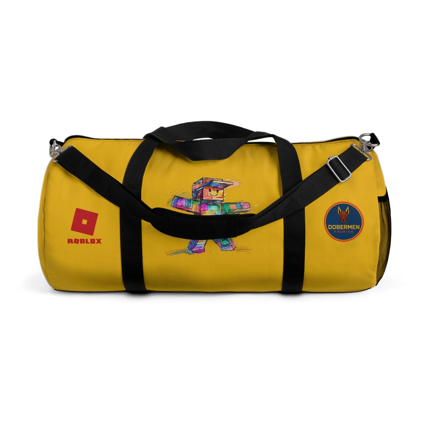 Roblox Themed Duffel Bag Yellow 🧒🕹️ 👧
