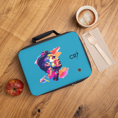 Cristiano Ronaldo CR7 Thermal Lunch Bag Turquoise ⚽🥶