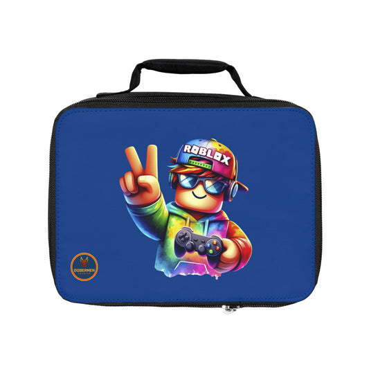Vibrant Roblox Lunch Box Dark blue 🌈 🎮🎒
