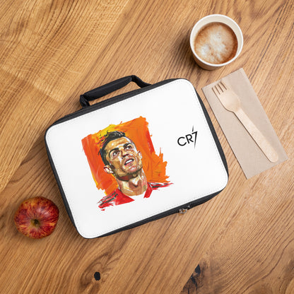 CR7 Cristiano Ronaldo Lunch Bag White ⚽🥇