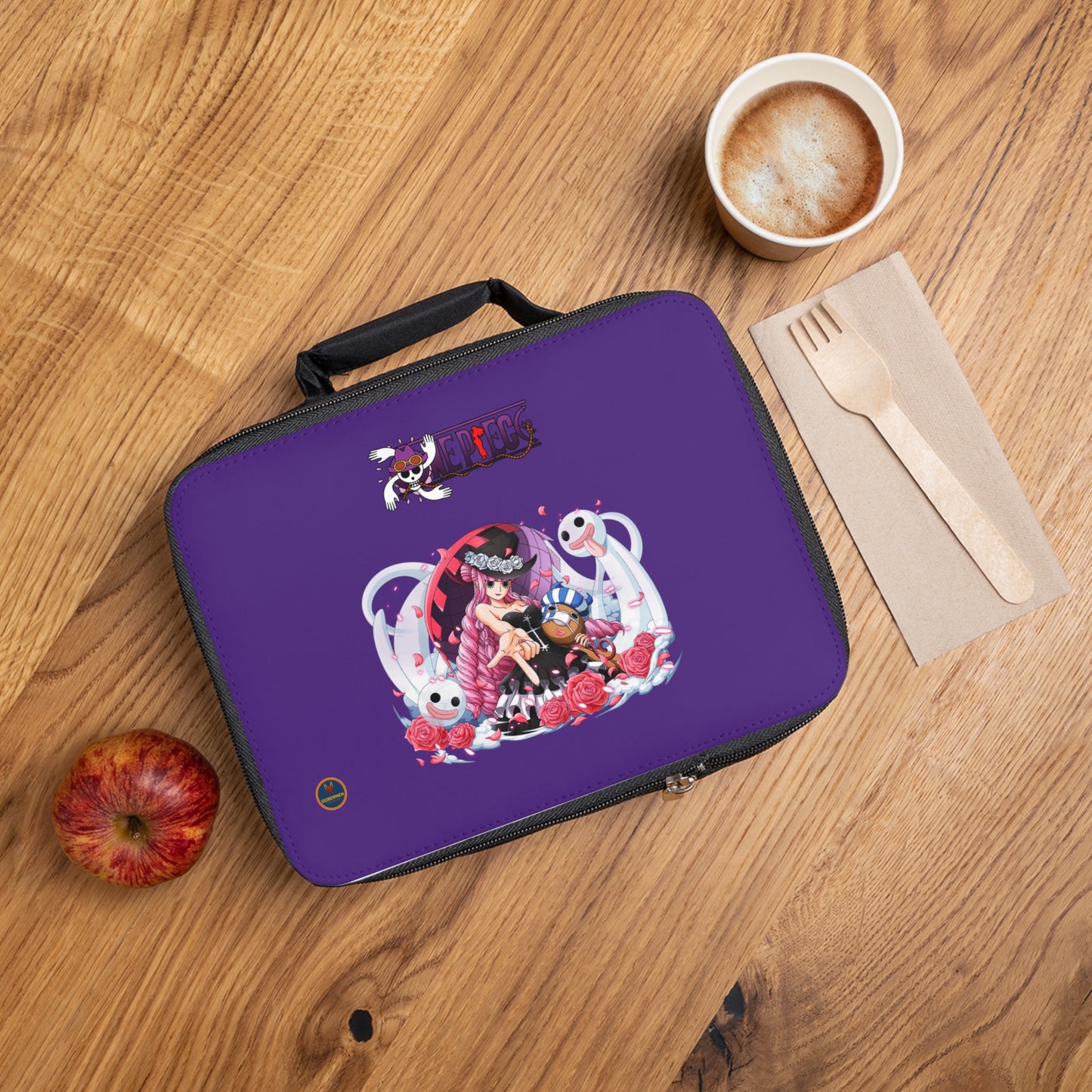 Nico Robin One Piece Anime Lunch Bag Purple 🍱