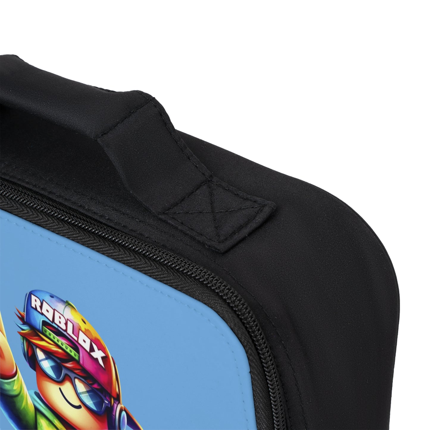 Vibrant Roblox Lunch Box Light blue 🌈 🎮🎒