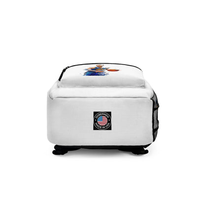 Backpack Basketball - SC (White)