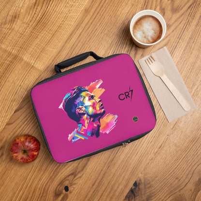 Cristiano Ronaldo CR7 Thermal Lunch Bag Pink ⚽🥶