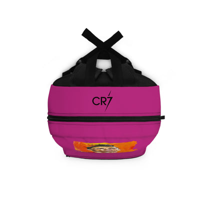 Cristiano Ronaldo CR7 Backpack Pink ⚽🎒