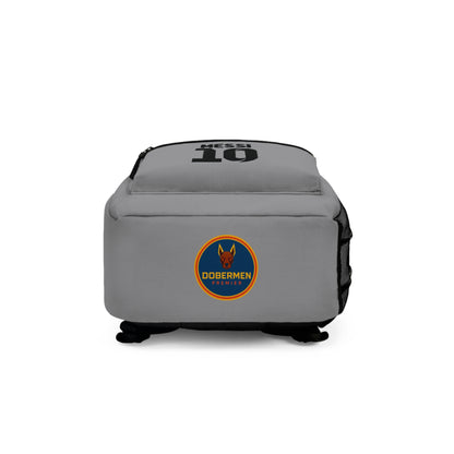 Leo Messi School Backpack for Boys Grey 🎒🏆 ⚽