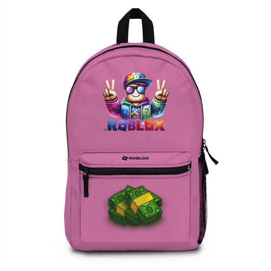 Premium Roblox School Backpack Light pink 🎒✨