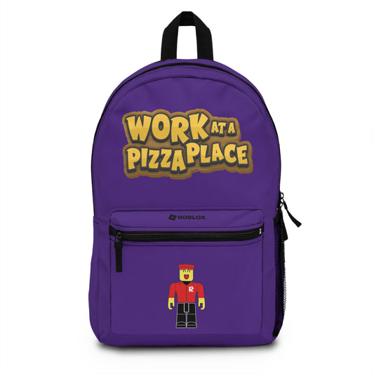 Roblox Pizza Party Backpack Purple 🍕📚