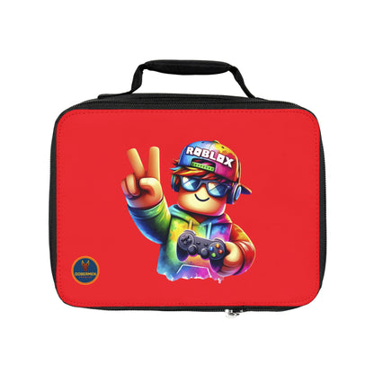 Vibrant Roblox Lunch Box Red 🌈 🎮🎒