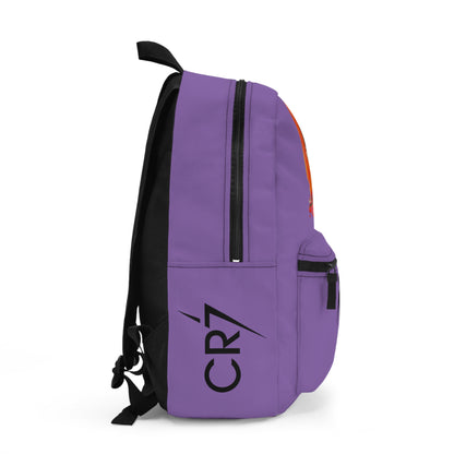Cristiano Ronaldo CR7 Backpack Light purple ⚽🎒