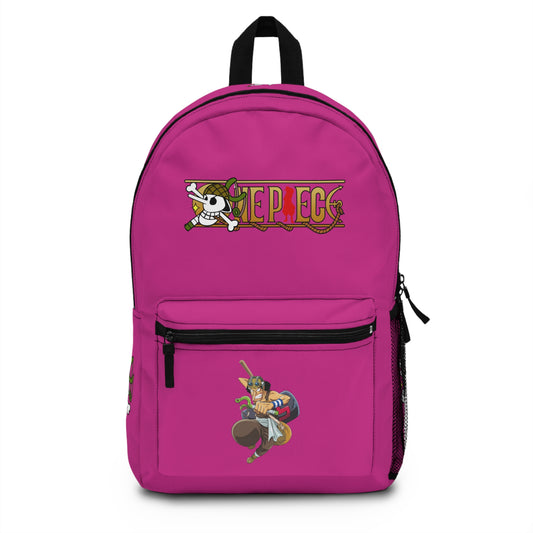 Usopp One Piece Anime Backpack Pink 🎯