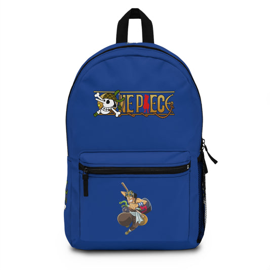 Usopp One Piece Anime Backpack Dark blue 🎯