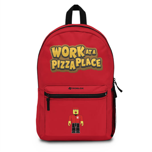 Roblox Pizza Party Backpack Dark red 🍕📚