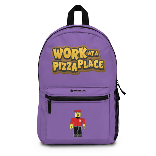 Roblox Pizza Party Backpack Light purple 🍕📚