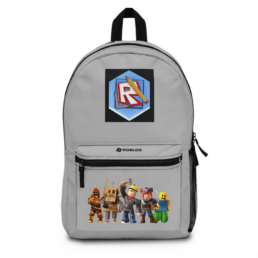 Roblox Gamer Backpack Light grey 🚀🎮