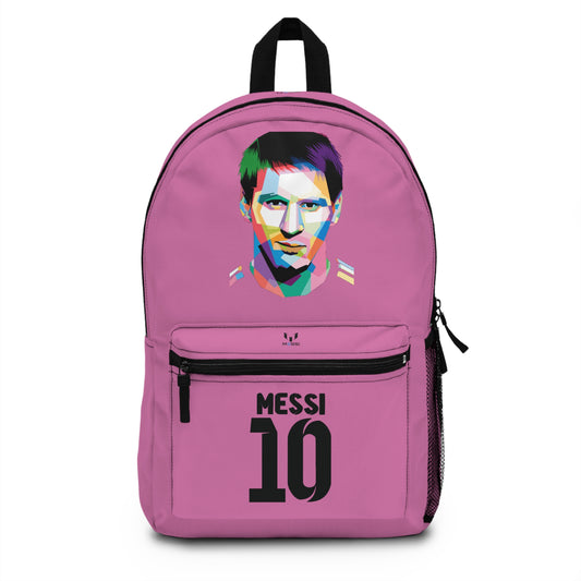 Leo Messi School Backpack for Boys Light pink 🎒🏆 ⚽