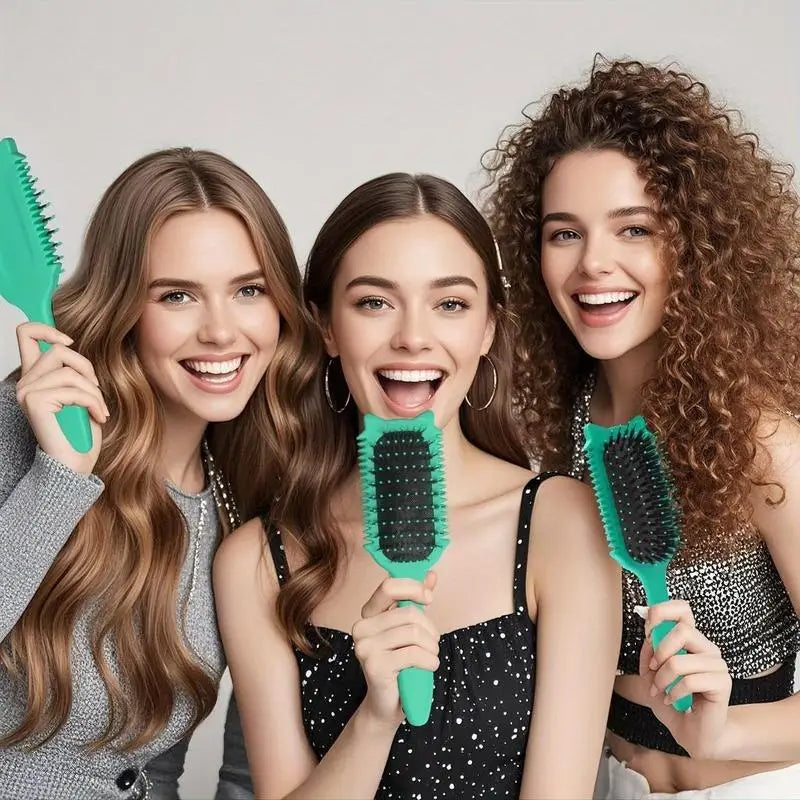 Curly Hair Styling Brush – Tangle-Free Comb for Shaping Men’s & Women’s Curls