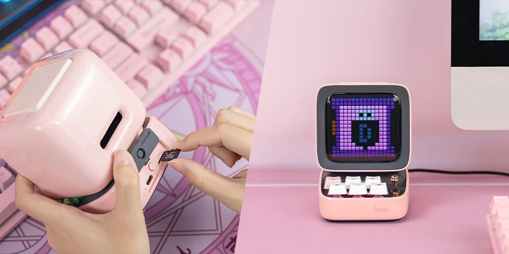 Pixel Art Bluetooth Speaker.