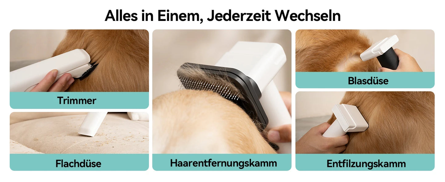 Pet Grooming Vacuum & Hair Dryer Kit 🐶✨